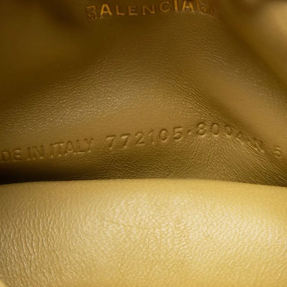 Balenciaga Metallic Quilted Calfskin Crush Mini Shoulder Bag - Picture 6 of 9